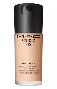 Тональная основа Studio Fix Fluid SPF 15 24HR Matte Foundation + Oil Control, N4.5 (30ml) MAC