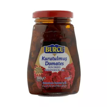 Томаты Burcu вяленые в масле, 300 г