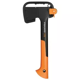 Топор туристический Fiskars X7 Black-Light Brown