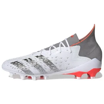 adidas Predator Freak.1 AG Demonskin — белые солнечные красные мужские кроссовки Cloud-White Iron-Metalic FY6254 40