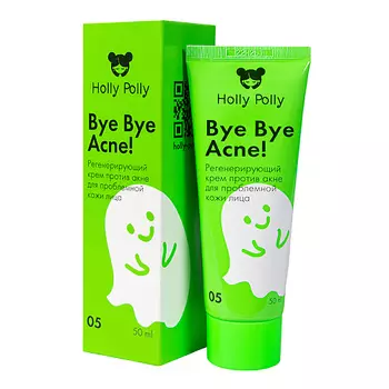 HOLLY POLLY Регенерирующий крем Bye Bye Acne! против акне для проблемной кожи лица