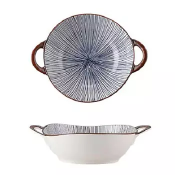 HOMIUM Тарелка Japanese Collection, Home, с ручками, D23.5см