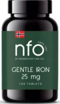 Norwegian Fish Oil - Комплекс с легкодоступным железом, 100 таблеток