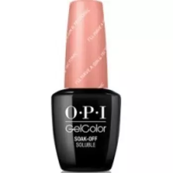 OPI Iceland GelColor I’ll Have a Gin &amp; Tectonic - Гель-лак для ногтей, 15 мл