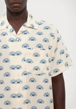 Рубашка RESORT SHIRT UNISEX Double A by Wood Wood, цвет Off-White