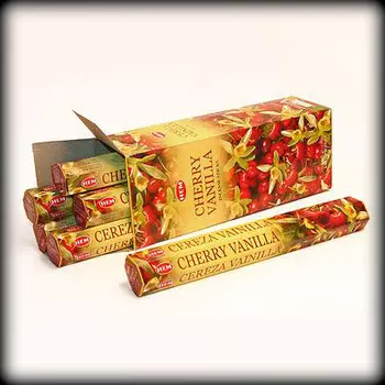 Благовония HEM Hexa Cherry Vanilla "Вишня-ваниль"