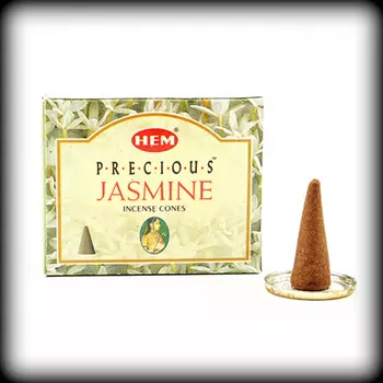 Благовония-конусы HEM Precious Jasmine "Драгоценный Жасмин"