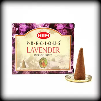 Благовония-конусы HEM Precious Lavender "Драгоценная лаванда"