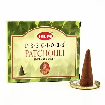 Благовония-конусы HEM Precious Patchouli "Драгоценный пачули"