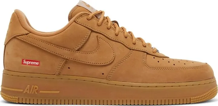 Кроссовки Nike Supreme x Air Force 1 Low SP 'Wheat', загар