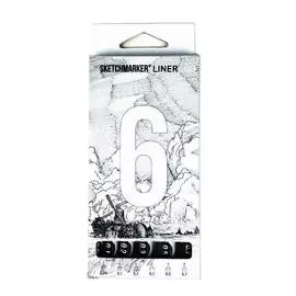 Набор линеров SKETCHMARKER 6 шт (0.05, 0.1, 0.2, 0.3, 0.5, 0.7мм)