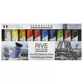 Набор масла Sennelier "Rive Gauche" 10 цветов * 21 мл