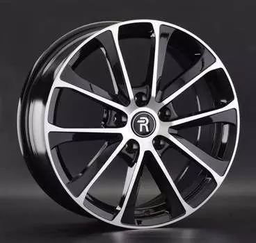 Диск колесный Replay HND272 7xR17 5x114,3 ET47 ЦО67,1 черный глянцевый с полированной лицевой частью 080402-160143004