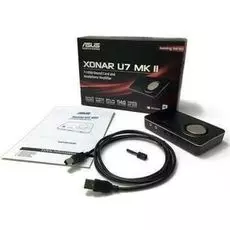 Звуковая карта USB 2.0 ASUS XONAR U7 MKII Cirrus Logic CS4398 7.1CH 114dB/24bit/192KHz Sonic Radar Pro RTL