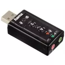 Звуковая карта USB 2.0 HAMA H-51620