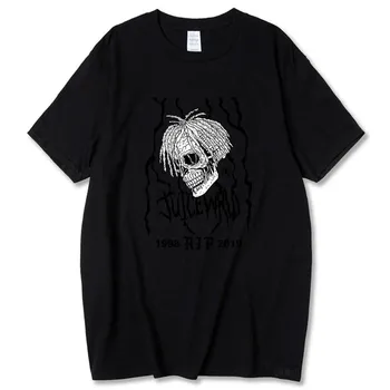 Juice wrld Винтажная футболка в стиле хип-хоп, рэпер, Harajuku, уличная одежда, крутая хлопковая футболка Singer Respect унисекс, новая футболка, женские топы унисекс L