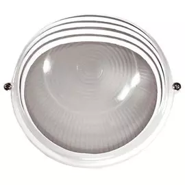 Светильник Camelion 1104S круг с ресничкой белый Е27 100Вт
