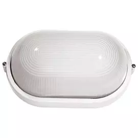 Светильник Camelion 1202S овал б/решетки белый Е27 100Вт