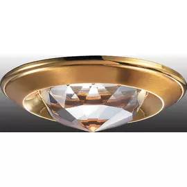 Светильник Crystals 50W 12V G5.3 золото 369428