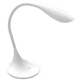 светильник настольный camelion kd-772 c01 белый led 5вт (сенсорное включение, 3 уровня яркости)