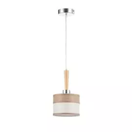 светильник подвесной freya helen fr5329-pl-01-ch е27 1x40вт ip 20 хром