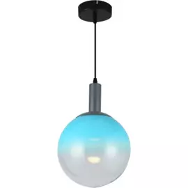 светильник подвесной toplight gwendolyn ip20 голубой tl1217h-01be.