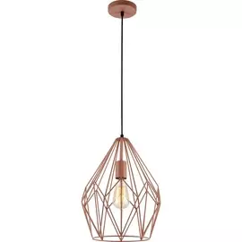 светильник подвесной toplight jade tl1173h-01pk е27 1x40вт ip 20