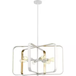 светильник подвесной toplight lois tl1177h-06wh е27 6x40вт ip 20