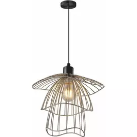 светильник подвесной toplight phebe tl1192h-01sl е27 1x60вт ip 20