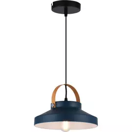 светильник подвесной toplight wendi tl1225h-01gr е27 ip20 синий