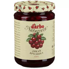 Соус дикая брусника D’аrbo 400г