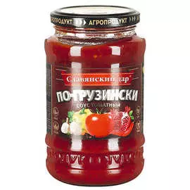 Соус по-грузински томатный Славянский Дар 480 г