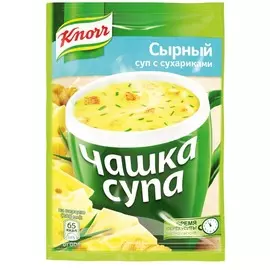 Суп сырный с сухариками Кнорр 15,6 г