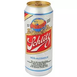 Пиво светлое безалкогольное пастеризованное Schlitz Alkoholfrei 0,5л