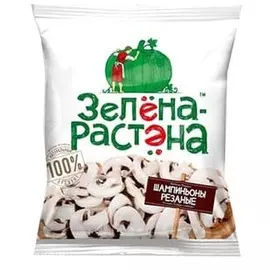 Шампиньоны резанные Зелёна-Растёна 400г