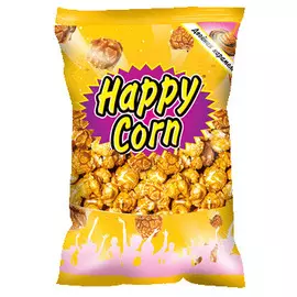 Попкорн Happy Corn двойная карамель 80 г