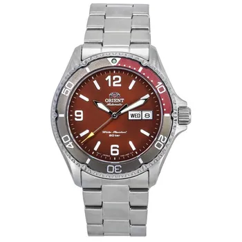 Orient Sports Kamasu Mako III из нержавеющей стали с красным циферблатом, автоматические дайверские часы RA-AA0820R19B RA-AA0820R39B 200M мужские часы красный