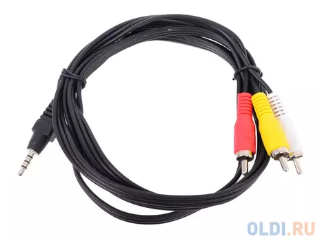 Кабель соединительный 3.5 Jack (M)/3 RCA (M) Telecom <TAV4545-1.5M