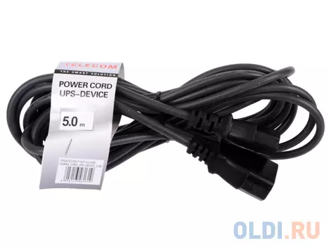 Кабель монитор - компьютер (UPS - устройство) 220V 5м, Telecom