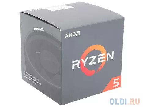 Процессор AMD Ryzen 5 2600 BOX <65W, 6C/12T, 3.9Gh(Max), 19MB(L2+L3), AM4 (YD2600BBAFBOX)