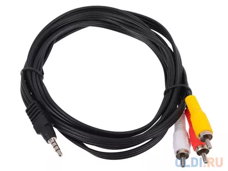 Кабель соединительный 3.5 Jack (M)/3 RCA (M) Telecom <TAV4545-2M