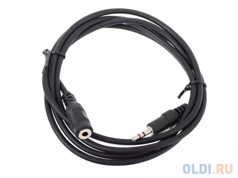 Кабель удлинительный Telecom 3.5 Jack (M) - 3.5 Jack (F), стерео, аудио, 1.5м <TAV7179-1.5M
