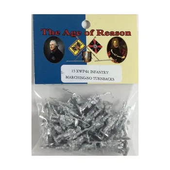 Марш французской пехоты – пути назад нет, Age of Reason Miniatures - Seven Years War - French (15mm)