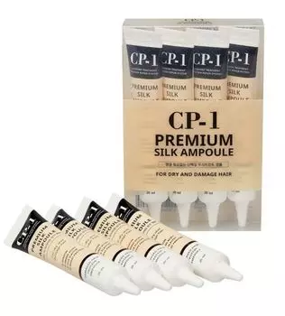 ESTHETIC HOUSE Сыворотка несмываемая с протеинами шелка для волос / CP-1 Premium Silk Ampoule 4*20 мл