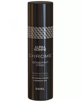 ESTEL PROFESSIONAL Дезодорант-спрей мужской / ALPHA HOMME CHROME 100 мл