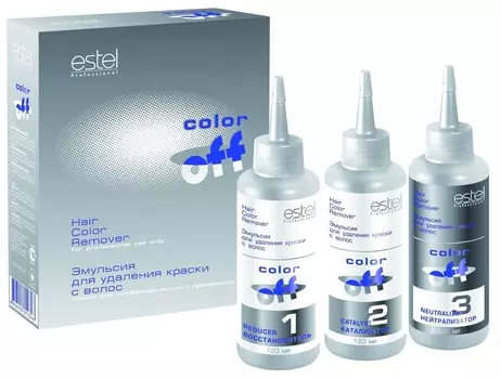 ESTEL PROFESSIONAL Эмульсия для удаления краски с волос / Color Off 450 мл