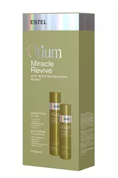 ESTEL PROFESSIONAL Набор для восстановления волос (шампунь 250 мл, бальзам 200 мл) OTIUM MIRACLE REVIVE