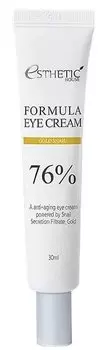 ESTHETIC HOUSE Крем с улиточной слизью и коллоидным золотом для глаз / Formula Eye Cream Gold Snail 30 мл