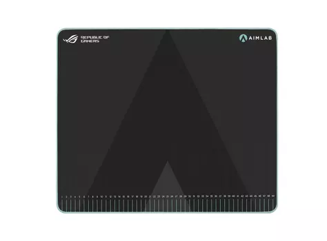 Коврик для мыши Asus ROG Hone Ace Aim Lab Edition, игровой, 508x420x3мммм, черный (90MP0380-BPUA00)