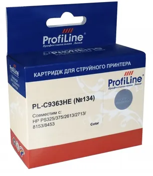 Картридж ProfiLine PL-C9363HE-Color PL_C9363HE_C/M/Y №134 для принтеров HP PS325/375/2613/2713/8153/8453/7103 Color водные ProfiLine